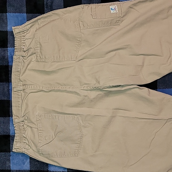 Vintage. 90s. Made in USA. Wrangler Rugged Wear. Carpenter pants. W 35-36 - Picture 9 of 16